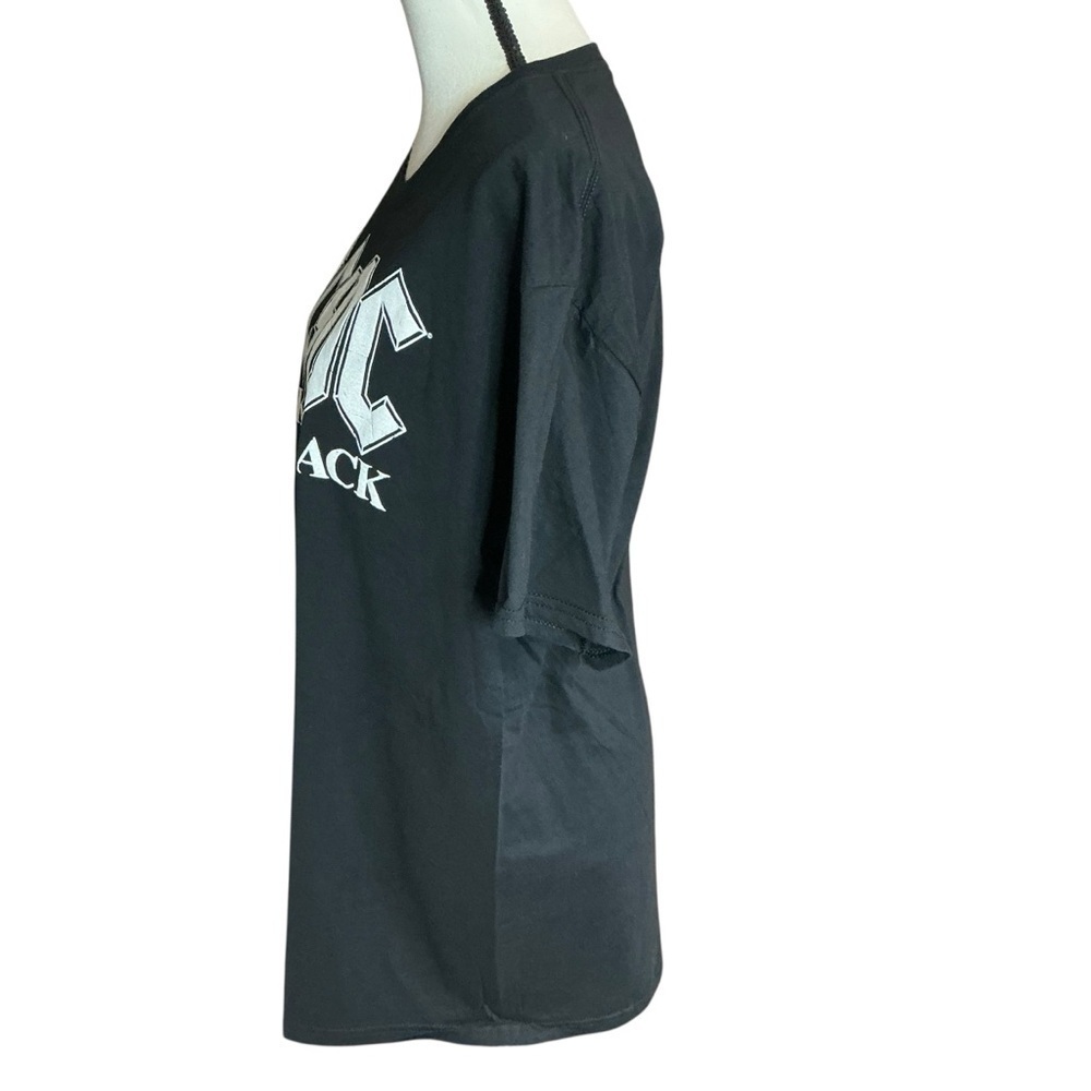 AC/DC Back in‎ Black Short Sleeve Graphic Band Tee Shirt Short Sleeve Size L - Picture 9 of 9
